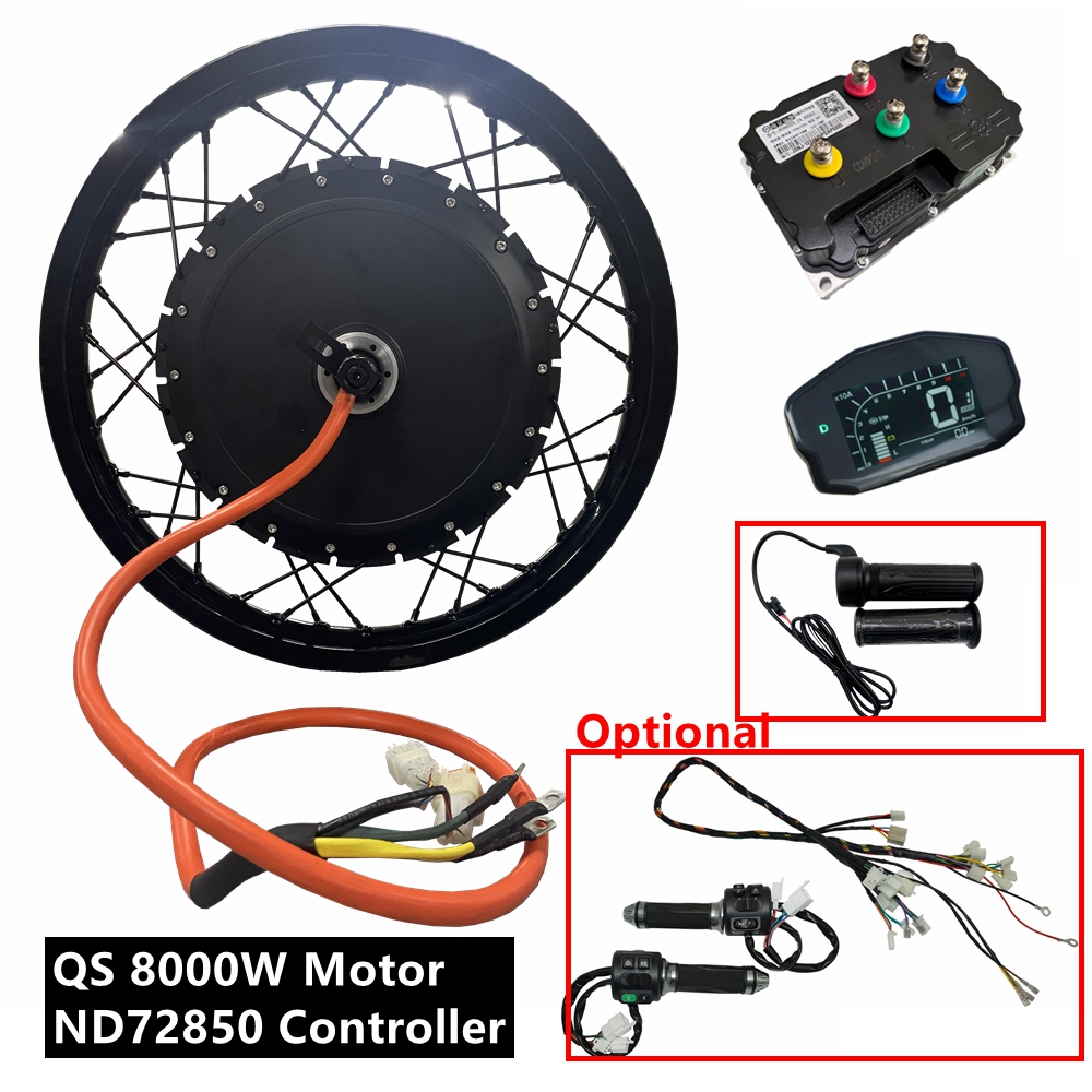 Kit de Bicicleta Elétrica NBpo - Qs273 Hub Motor 8000W 72V avaliação e preço