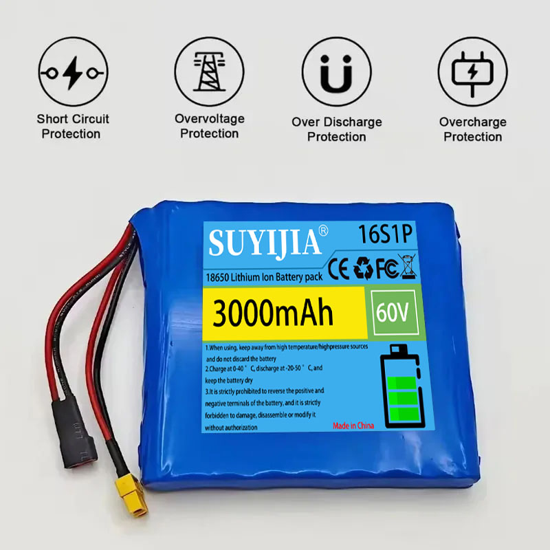 Bateria de Lítio para Scooter  - 60V 30Ah Electric Scooter Battery avaliação e preço