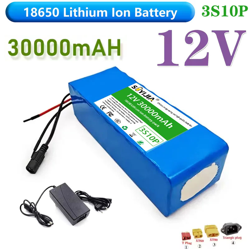 Bateria Recarregável 12V 30Ah  - 60V 30Ah Electric Scooter Battery avaliação e preço